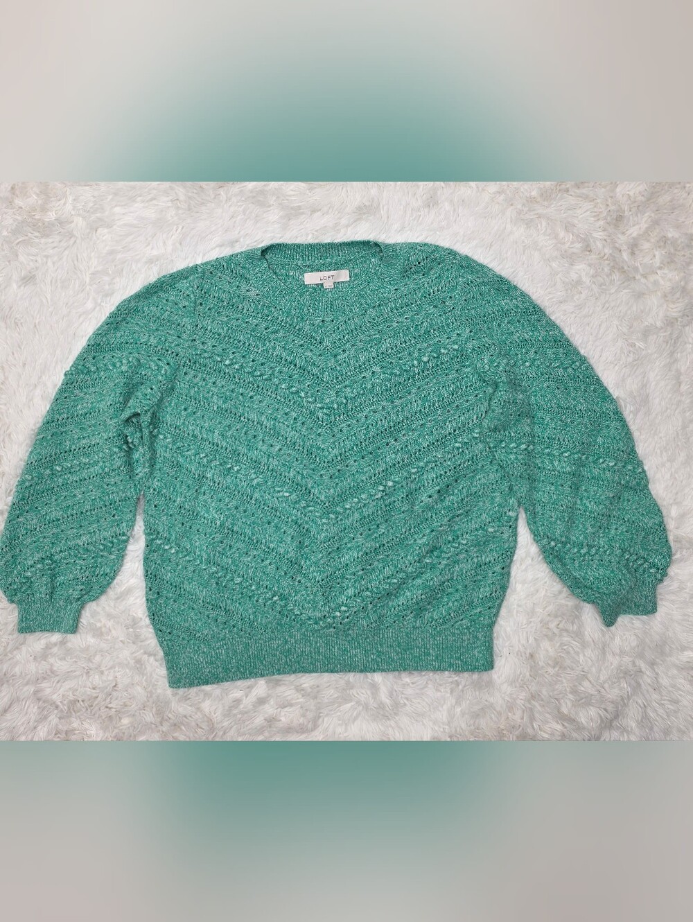 Loft Cotton Sweater. Size XL